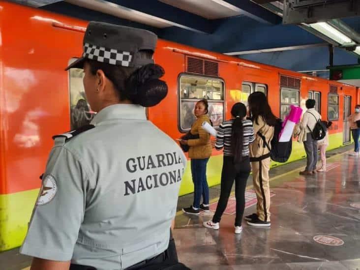 Admite juez amparo contra presencia de GN en el Metro de la CDMX