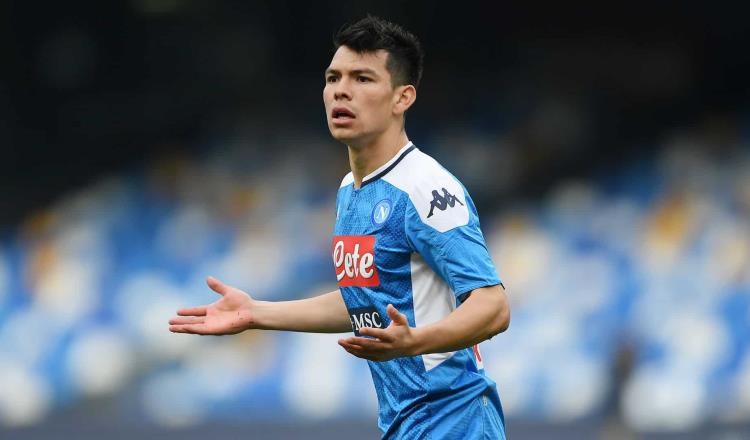 Chucky Lozano jugó 45 min en la victoria del Napoli