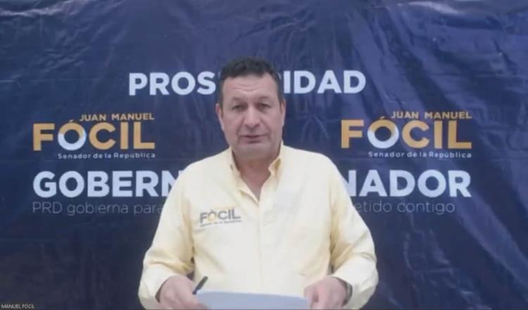 Se han ventilado vínculos del tirador del Dbar con ‘los gobernadores de Tabasco’, señala Juan Manuel Fócil