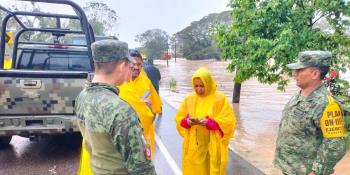 Aplican plan DN-III-E en Teapa; se han evacuado a 41 personas