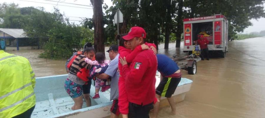 4 municipios afectados por frente frío, reporta IPCE