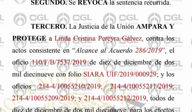 Esposa de García Luna obtiene amparo contra congelamiento de sus cuentas en México