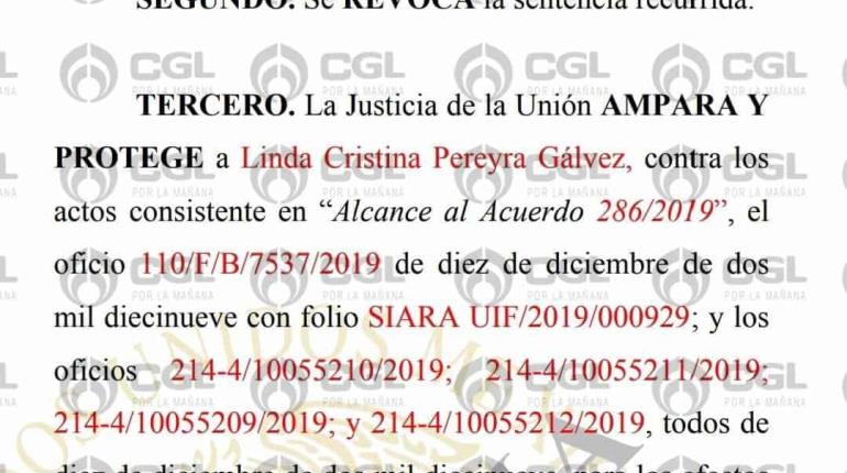 Esposa de García Luna obtiene amparo contra congelamiento de sus cuentas en México