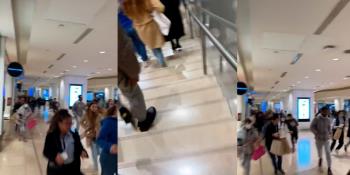 VIDEO | Suicidio desata pánico en centro comercial de París