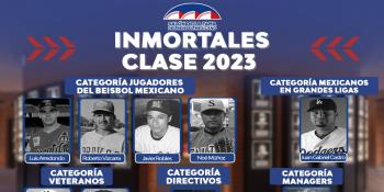 Luis Arredondo, ´Chapo´ Vizcarra y Juan Gabriel Castro, dentro de los seleccionados al Salón de la Fama del Beisbol Mexicano