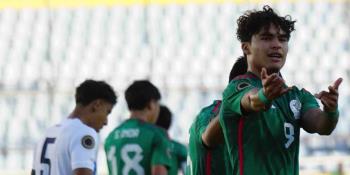 México sub-17 golea a Nicaragua 6-0 y avanza a 4tos de final en premundial de Concacaf