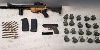 Detienen en Cárdenas a pareja con granadas y rifle de asalto