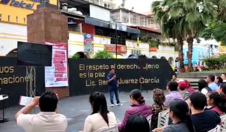 Da tristeza ver a jóvenes que están en contra de la transformación del INE: Morena Tabasco