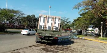 Sedena reubica enseres almacenados en Parque Tabasco ante adecuaciones por Feria