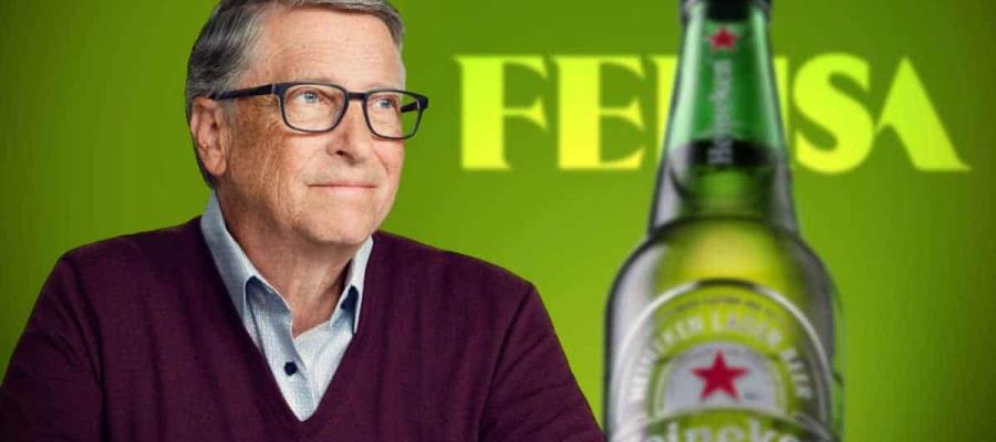 Bill Gates compra acciones de Heineken a Femsa