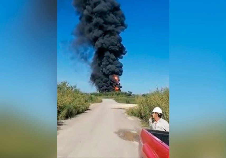 Lamenta AMLO explosiones de Pemex en Veracruz y Oaxaca, confirma 5 desaparecidos