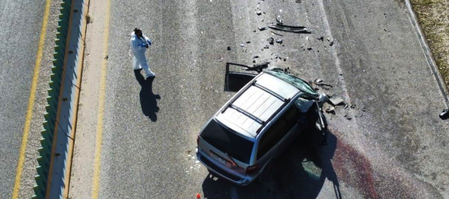 Muere persona en la Villahermosa-Macuspana, en accidente automovilístico