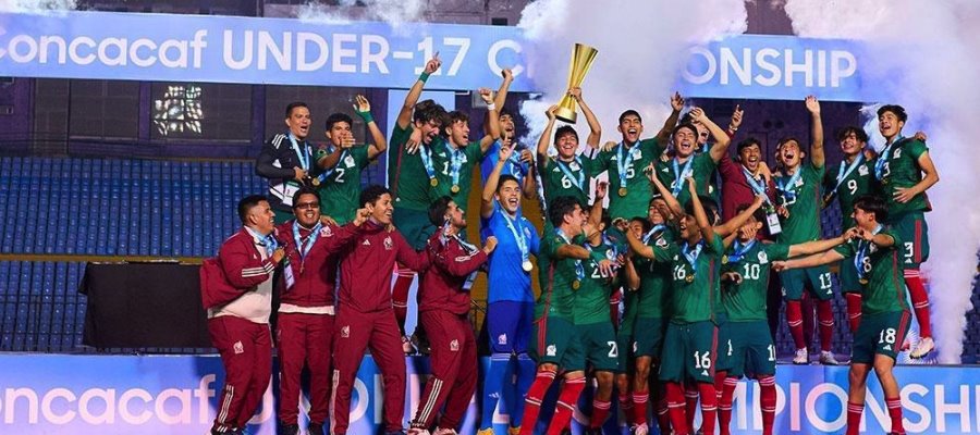 Selección Mexicana sub 17 es campeona del premundial de la Concacaf