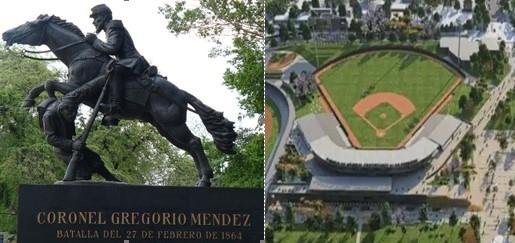 El monumento a Gregorio Méndez y el Parque Centenario, cumplen 62 y 59 años de homenajear al héroe jalpaneco
