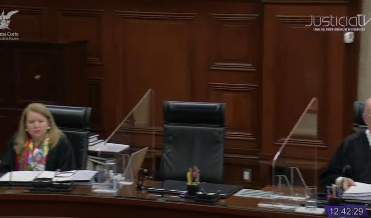 Ministra Yasmín Esquivel no acude a sesión de la SCJN