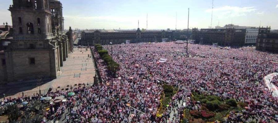 Hoy es un día de escuchar a la ciudadanía, señala Lorenzo Córdova, tras manifestación en zócalo