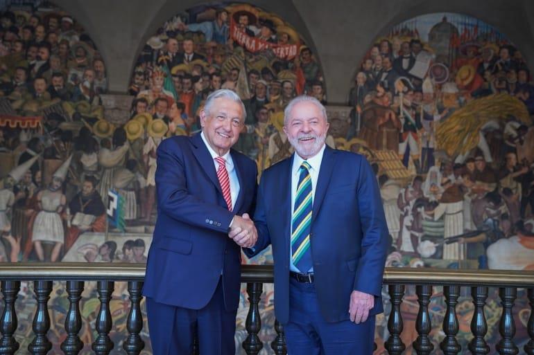 Lula visitaría México tras invitación de AMLO