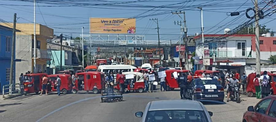 Bloquean avenida de Tierra Colorada tras detención de pochimovilista