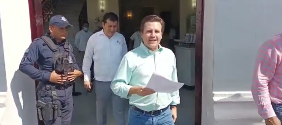 Gobernador Merino dispuesto a dar audiencia a Gaudiano, "lo ideal es que solicite una cita"