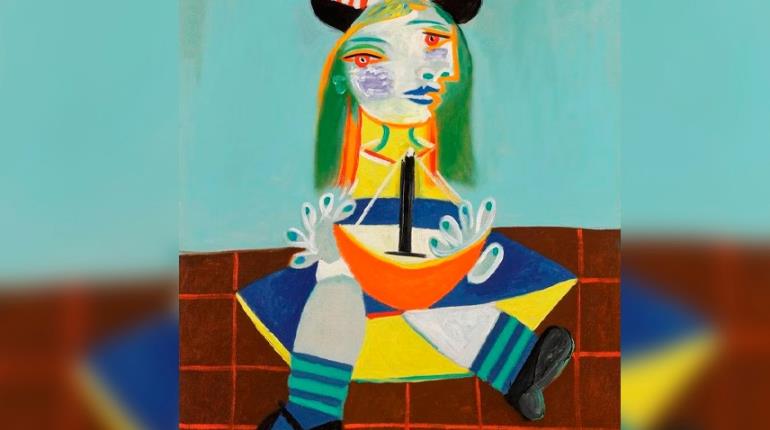 Pagan 18.1 millones de libras por retrato de Picasso dedicado a su hija Maya