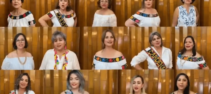 Karen García y exembajadoras de Cárdenas lanzan mensaje contra el ciberbullying 