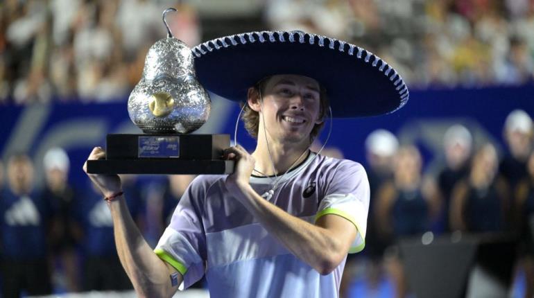 Alex De Miñaur se convierte en campeón del Abierto de Acapulco