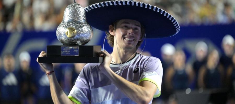 Alex De Miñaur se convierte en campeón del Abierto de Acapulco