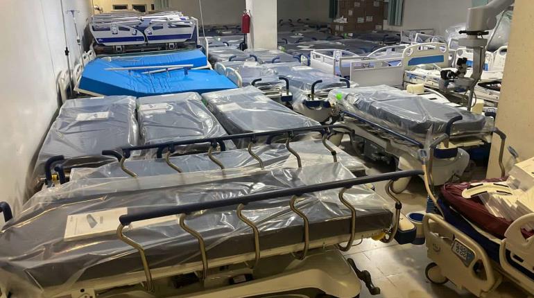 Llega primer lote de equipamiento del Insabi al hospital Rovirosa