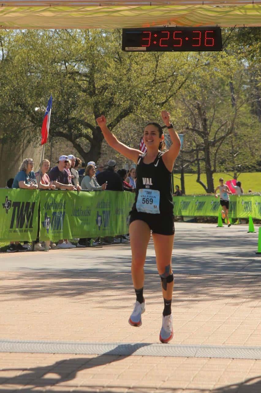 La tabasqueña Valeria Solís clasifica al maratón de Boston 2024, tras quedar en segundo lugar en Texas