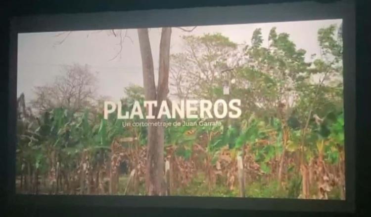 ¡Orgullo Tabasqueño! Estrena el cineasta Juan Garrafa su cortometraje “Plataneros”