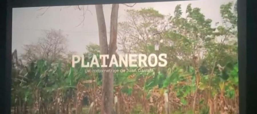 ¡Orgullo Tabasqueño! Estrena el cineasta Juan Garrafa su cortometraje "Plataneros"