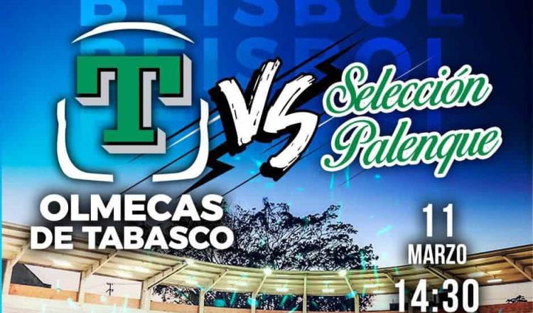 Sin Oramas y sin Escobar, jugará Olmecas vs Selección de Palenque este sábado
