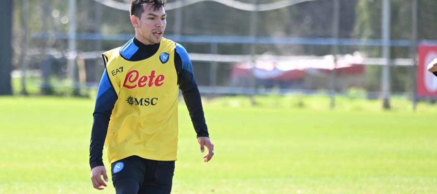 Chucky Lozano seria baja para Serie A y reaparecía a media semana en Champions