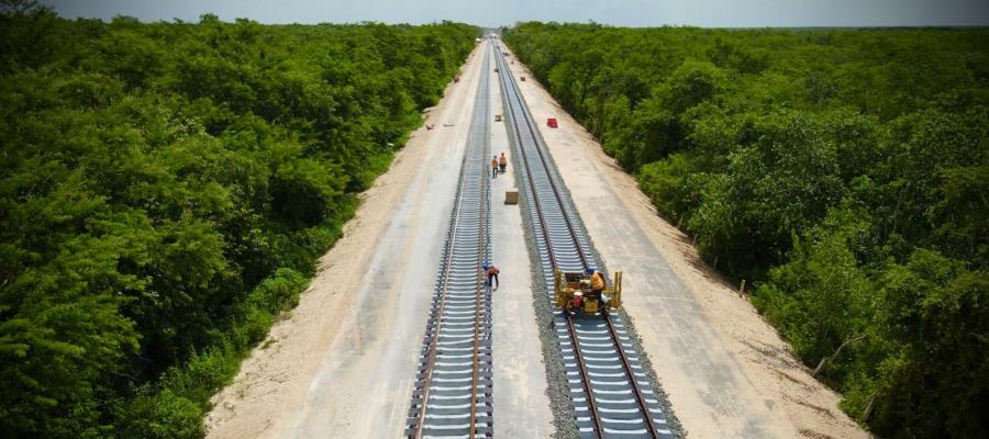 Tramo Chetumal-Mérida del Tren Maya será eléctrico y de doble vía: AMLO