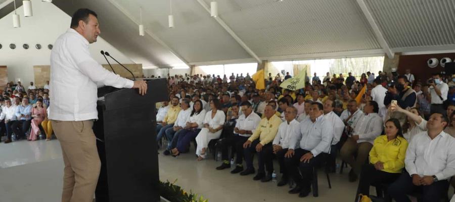 Cúpula perredista respalda a Fócil para la gubernatura