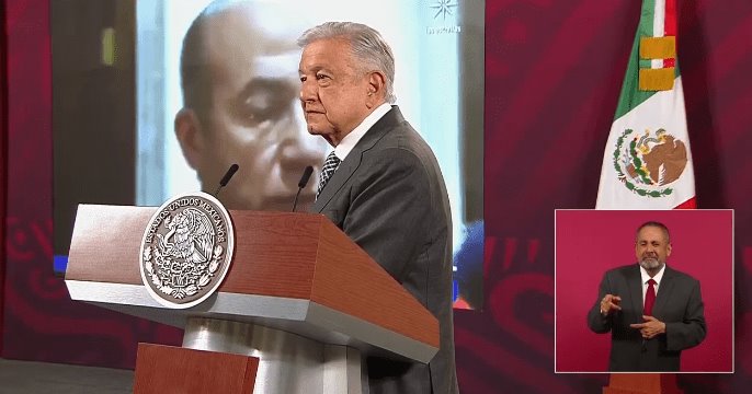 Critica AMLO postura de Calderón ante condena de García Luna