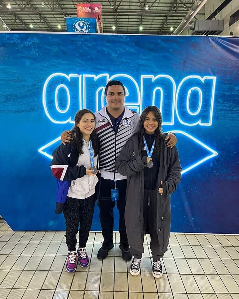 Ganan tabasqueñas bronce en Grand Prix de Natación