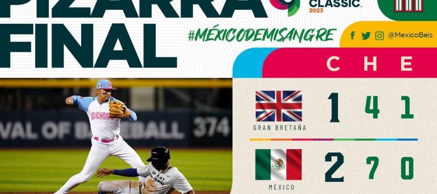 Con gran pitcheo de Taijuan Walker, México se encamina a la siguiente ronda del Clásico Mundial de Beisbol