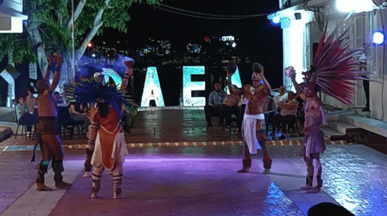 Preservan sentido cultural del juego de pelota mesoamericano en festejos Juaristas