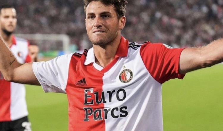 Santi Giménez anota en la goleada del Feyenoord al Shakhtar; su equipo avanza a 4tos de la Europa League
