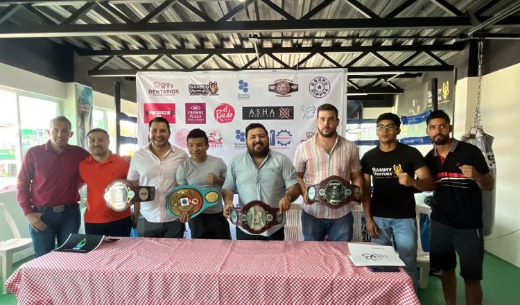 Se disputarán dos títulos estatales de boxeo en la Feria Tabasco
