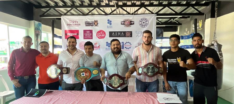 Se disputarán dos títulos estatales de boxeo en la Feria Tabasco