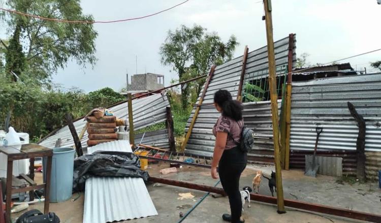 Fuertes vientos dejan a familias de Gaviotas sin techo y energía eléctrica