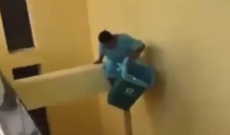 Paciente se tira de segundo piso en hospital de Reynosa