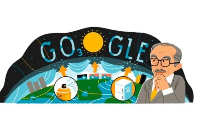 Homenajea Google a Mario Molina con ´doodle´