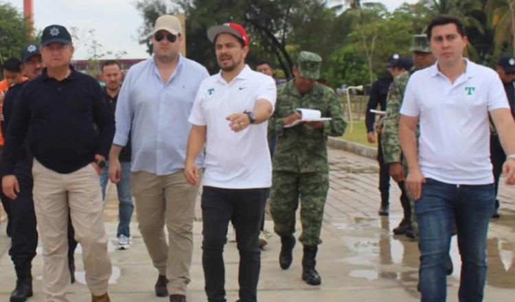 Acuerdan autoridades y Olmecas logística previo a inauguración del Parque Centenario 