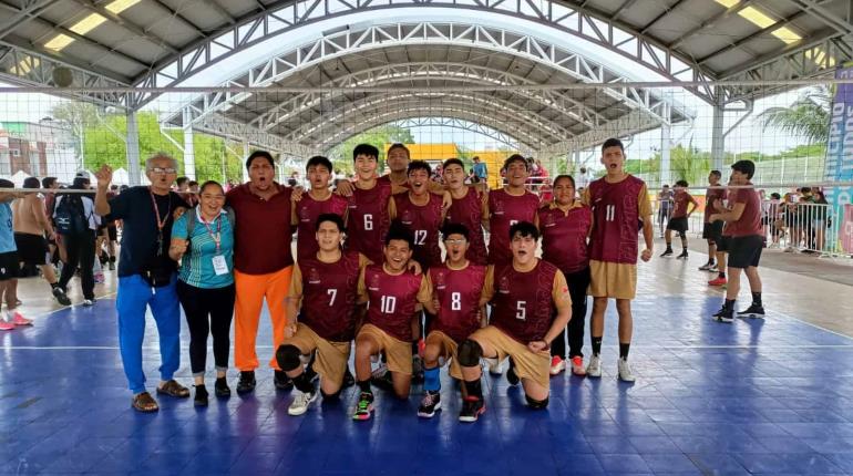 Equipo de voleibol tabasqueño gana boleto a los Nacionales Conade