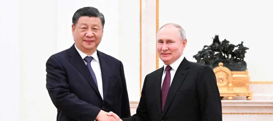 Presidentes de China y Rusia atienden agenda bilateral en Moscú