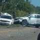 ¡Iba a exceso de velocidad! Camioneta colisiona taxi en la Majahua, hay dos heridos