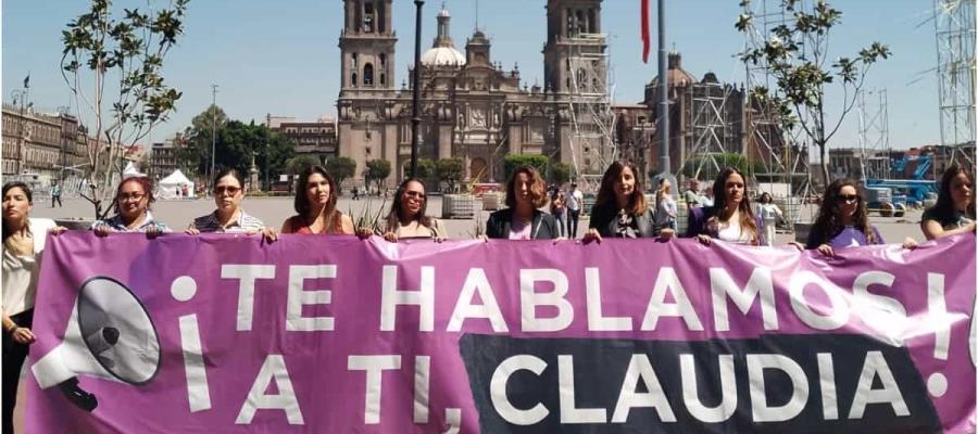 "Te hablamos a ti, Claudia": Lanzan campaña para exigir acciones de Sheinbaum en CDMX